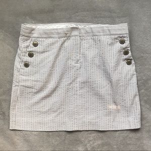 J. Crew stripped skirt